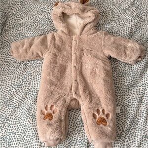 Baby Teddy Onesie 0-3 Months